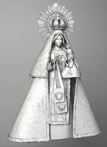 VIRGIN MARIA AND JESUS