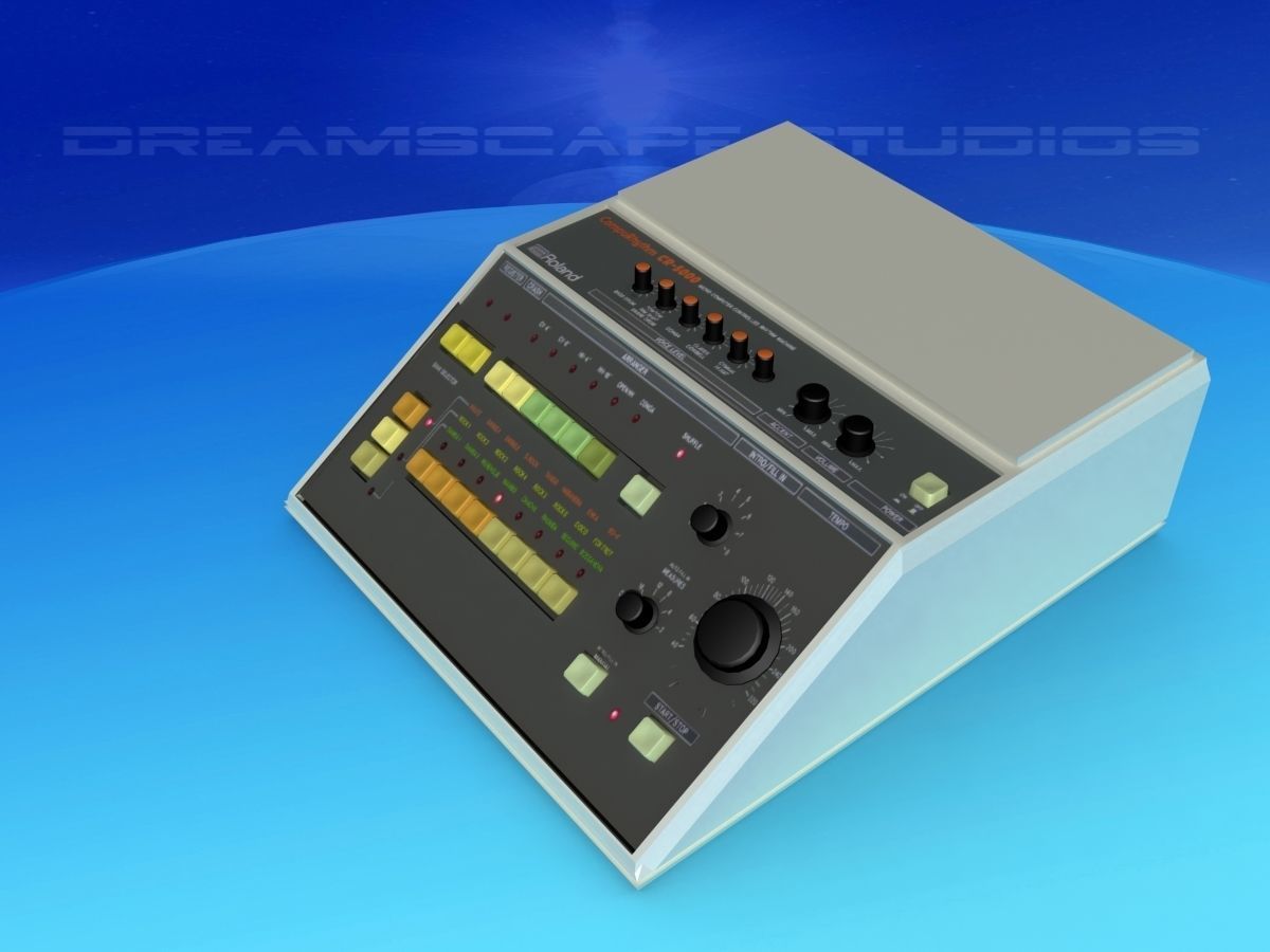 Roland CR-5000 3D model_10