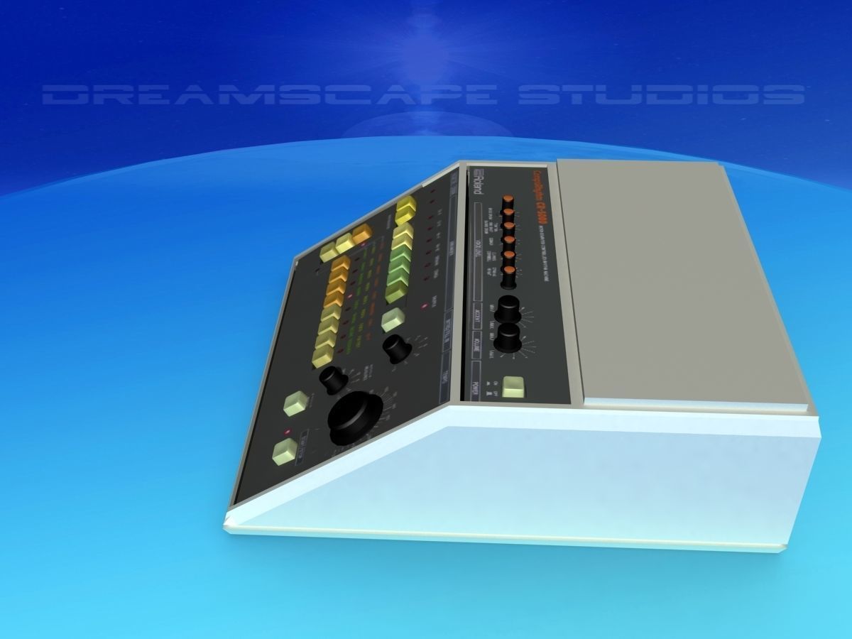 Roland CR-5000 3D model_9