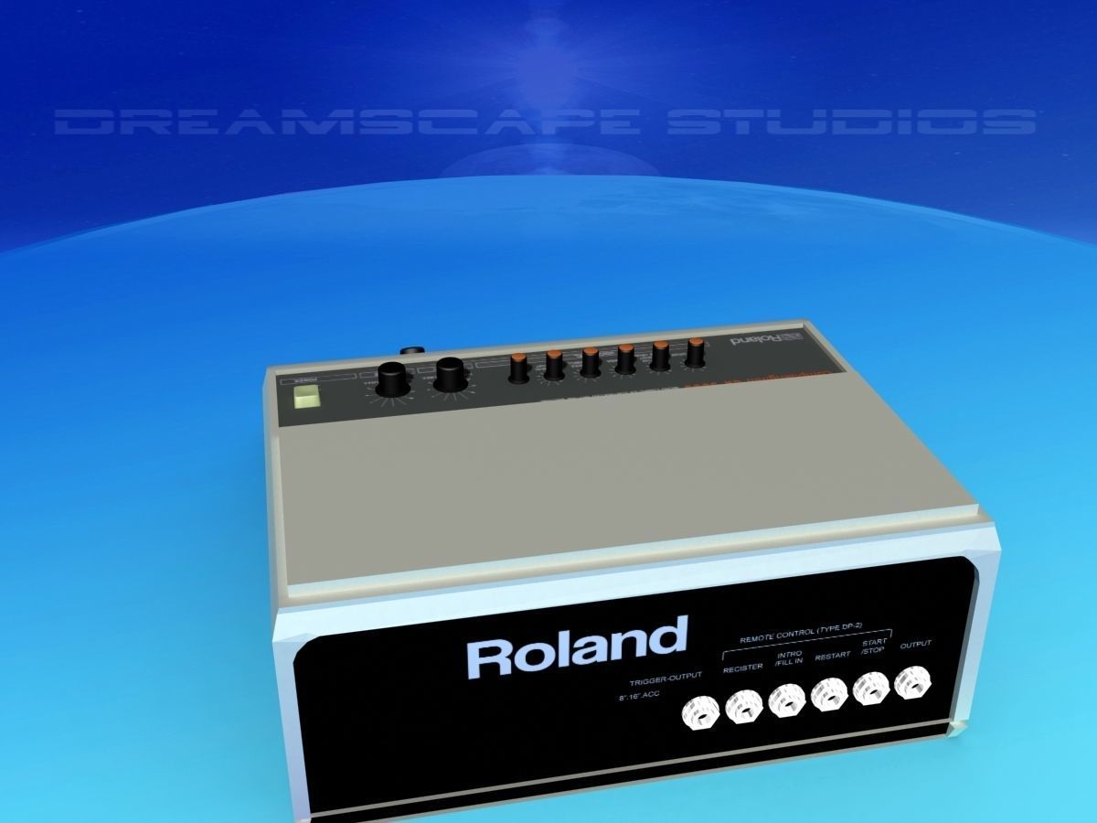 Roland CR-5000 3D model_7