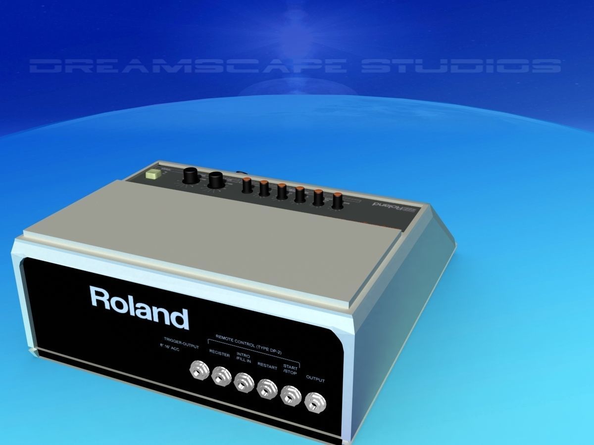 Roland CR-5000 3D model_6