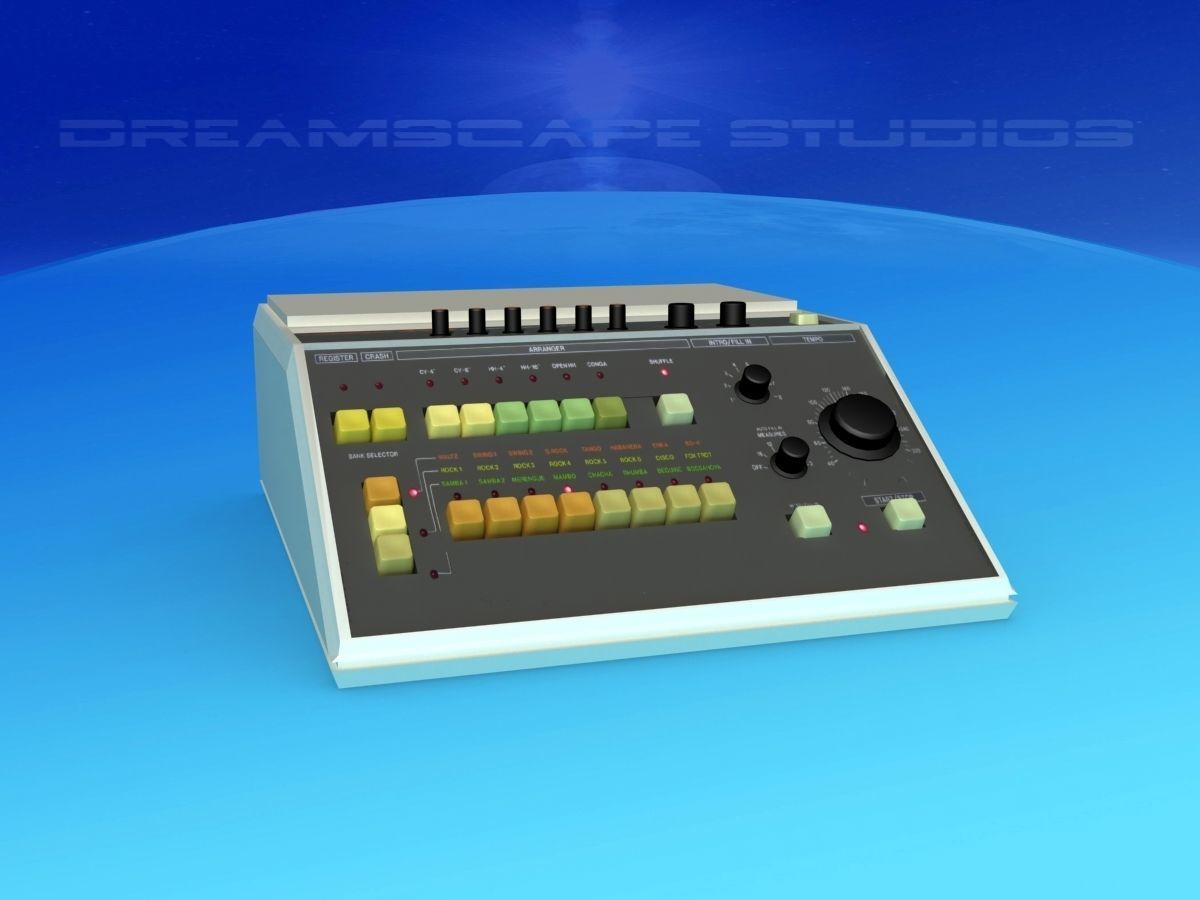 Roland CR-5000 3D model_2