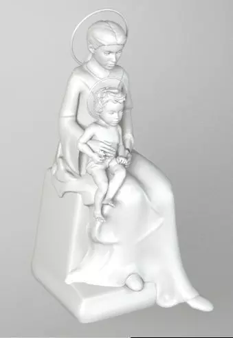 VIRGIN MARIA 3D model_0