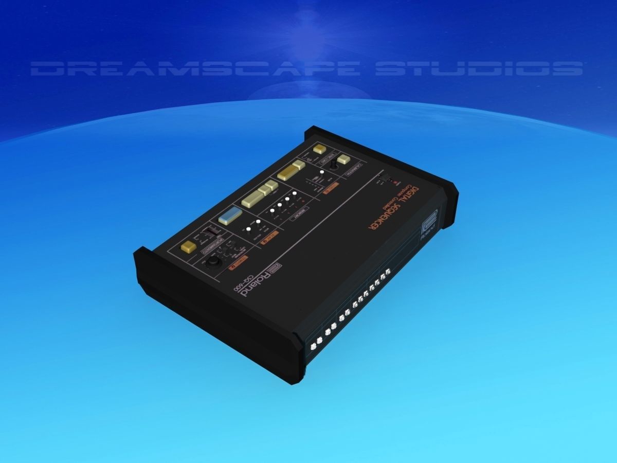 Roland CSQ-600 Compurythm 3D model_10