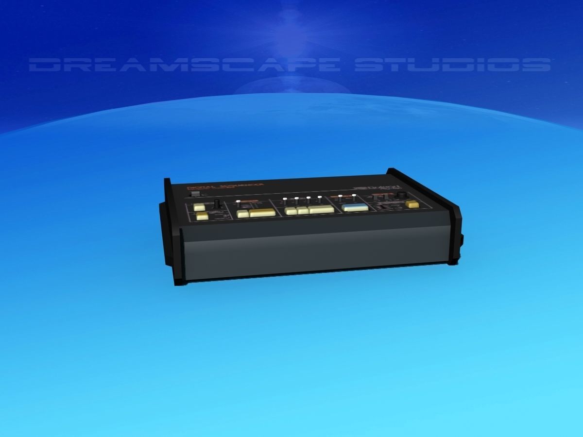 Roland CSQ-600 Compurythm 3D model_3