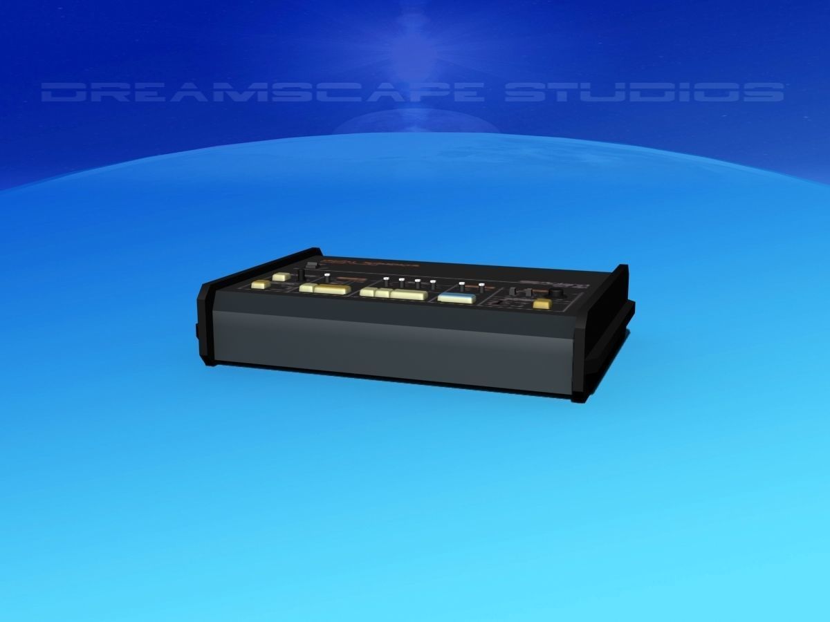 Roland CSQ-600 Compurythm 3D model_2