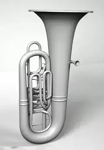 INSTRUMENT TUBA 3D model