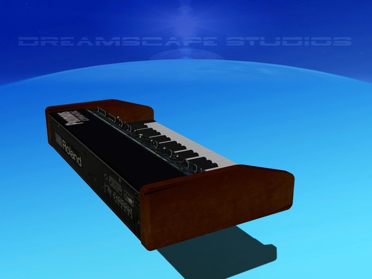 Roland ProMars Synthesizer 3D model_3