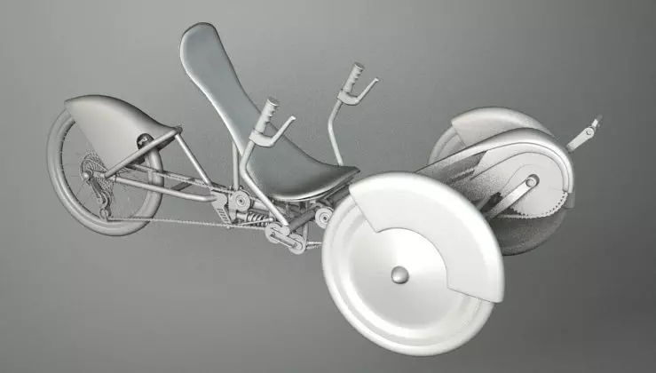 TRIKE tricycle 3D model