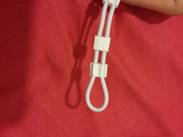 Earphone Wrapper Bracelet Free 3D print model_5