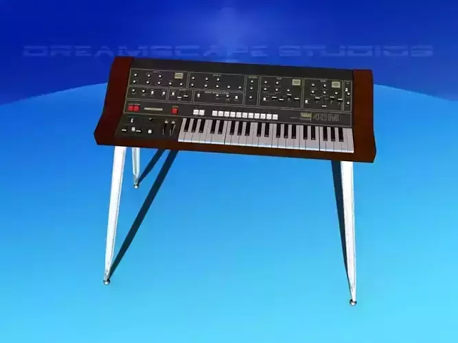Yamaha CS-40 Synthesizer 3D model