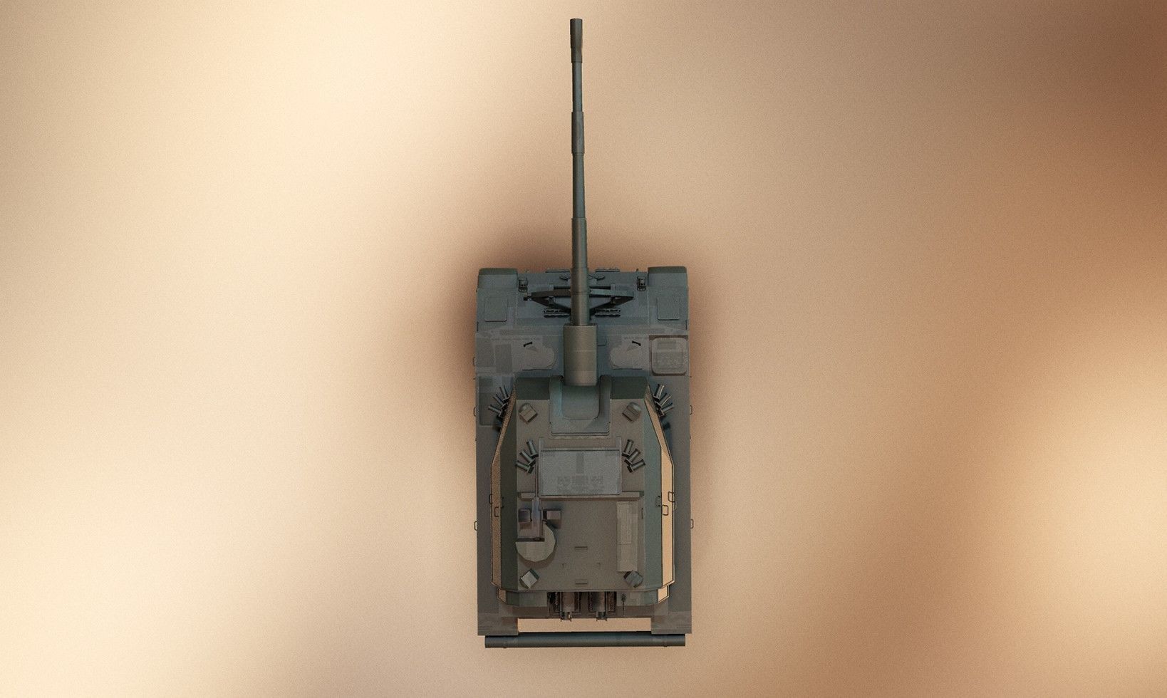 Russian Tank - 2S35 Koalitsiya-SV Low-poly 3D model_6