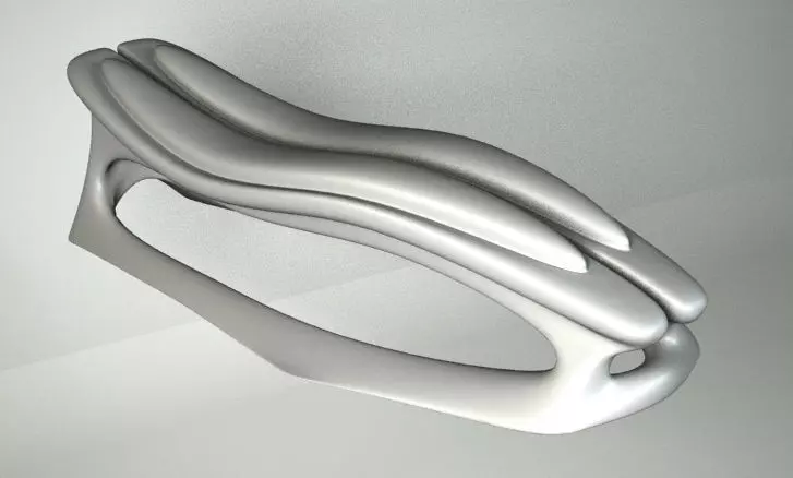 TANTRIC 2 silver ring 3D model_0