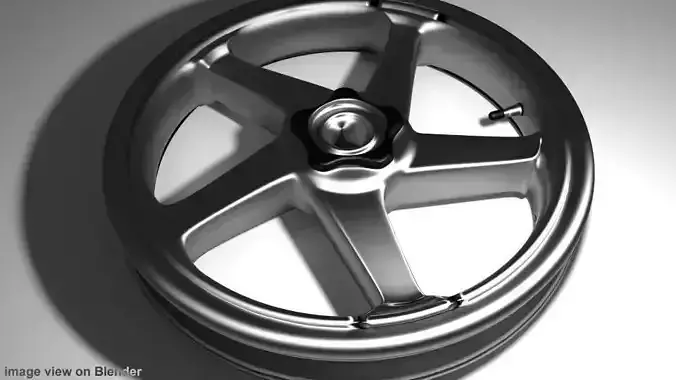 Motorcycle Sportrim type 2 3D model