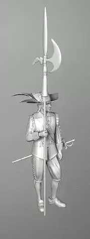 SOLDIER 3 knight holding sword