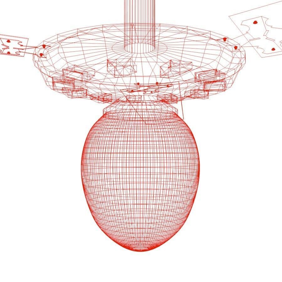 Ceiling fan 3D model_13