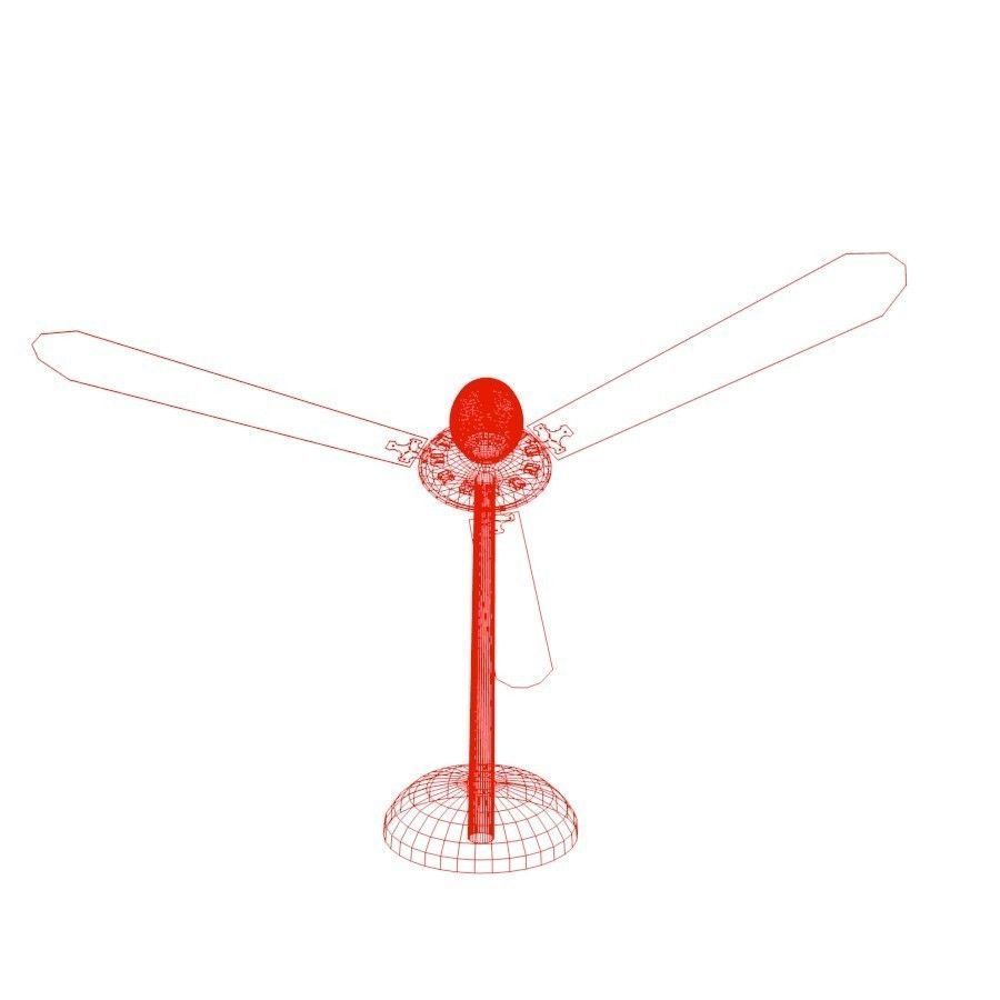 Ceiling fan 3D model_8