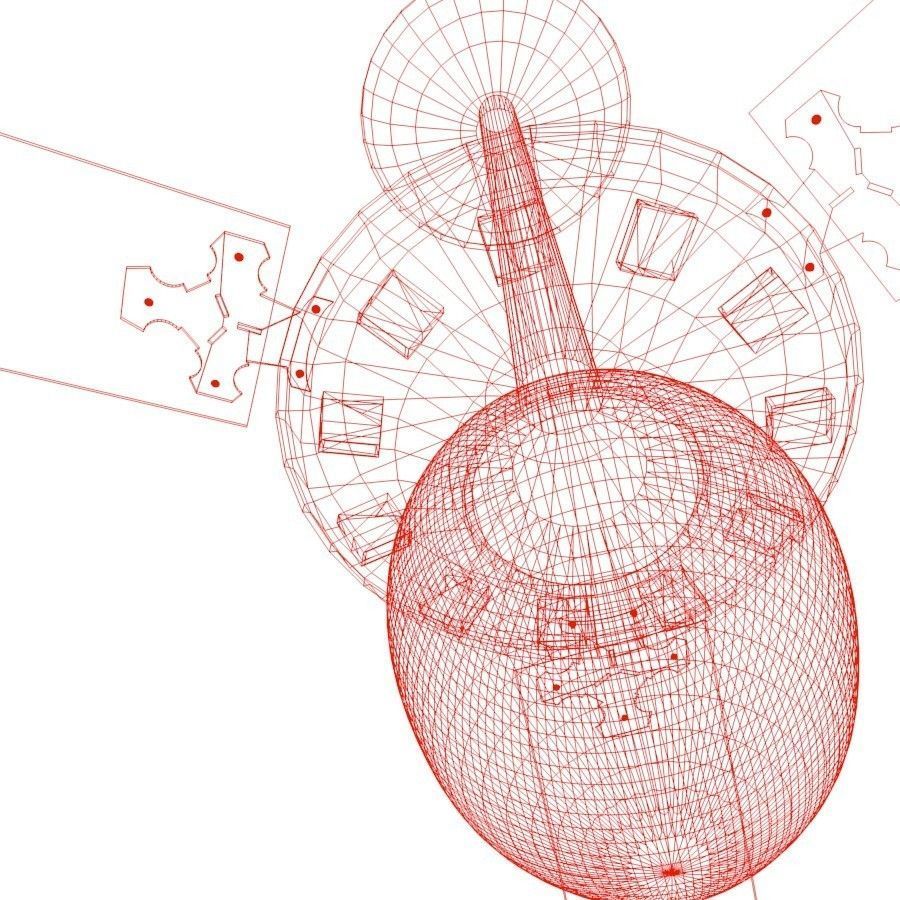 Ceiling fan 3D model_11