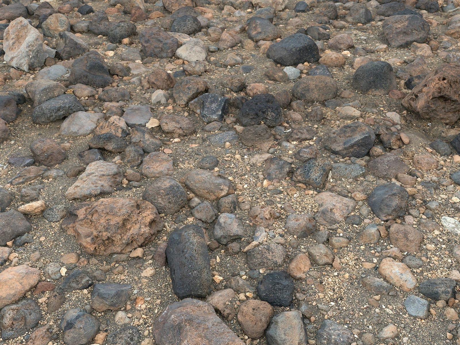 Stone Desert 16K Low-poly 3D model_4