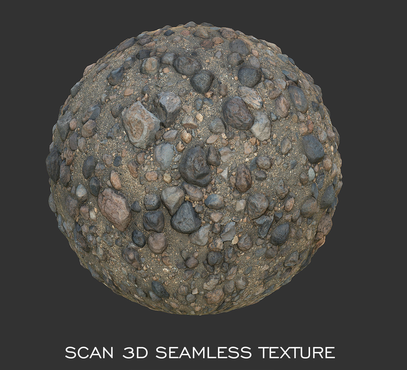 Stone Desert 16K Low-poly 3D model_8