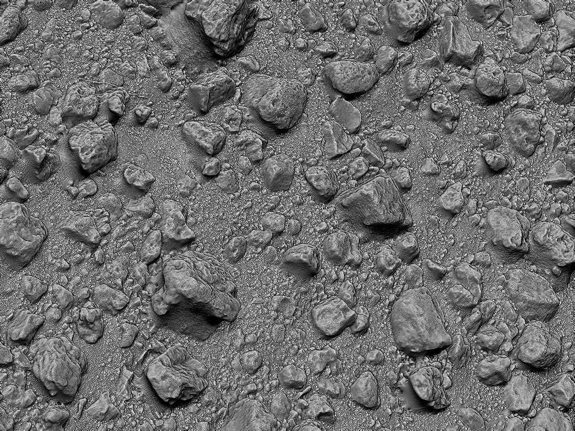 Stone Desert 16K Low-poly 3D model_6