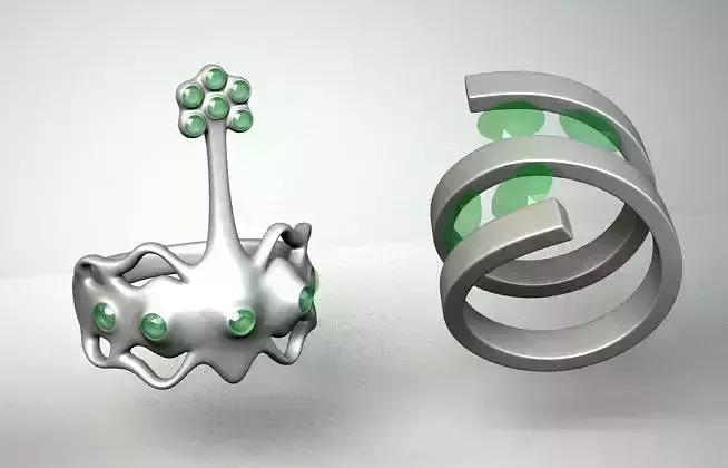 RINGS neuron ring 3D model
