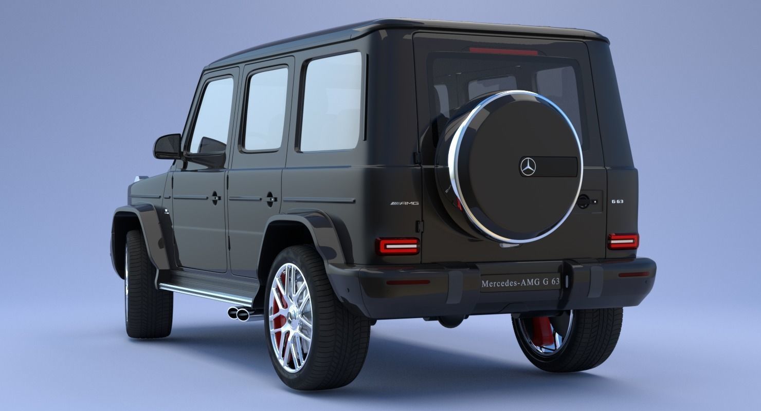 Mercedes-AMG G 63 W464 3D model_7