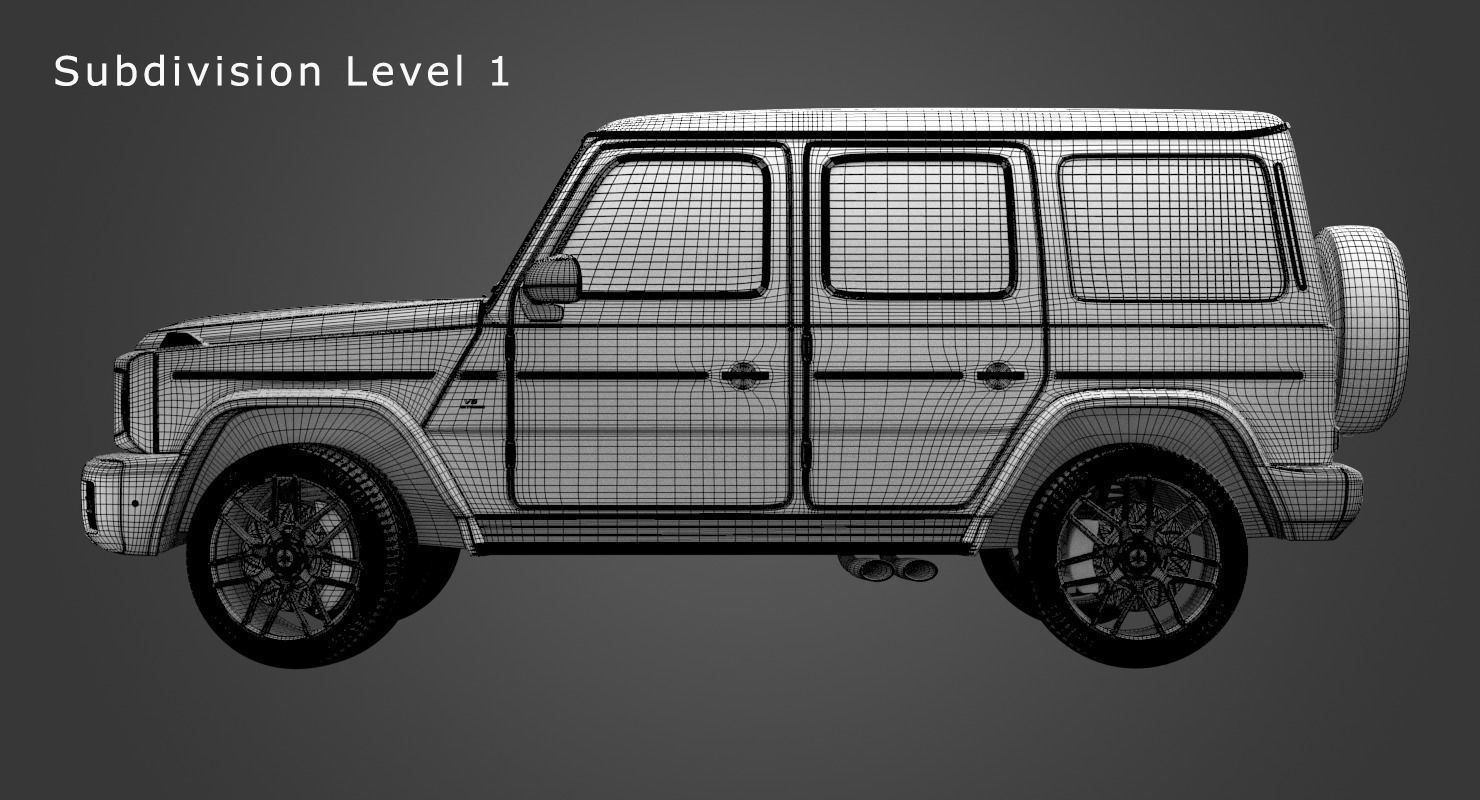 Mercedes-AMG G 63 W464 3D model_11
