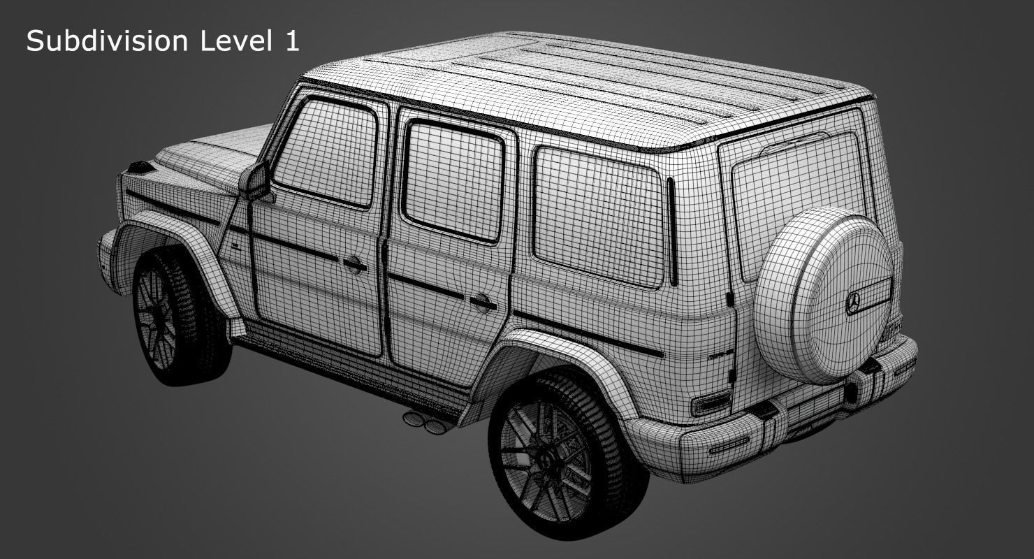 Mercedes-AMG G 63 W464 3D model_13