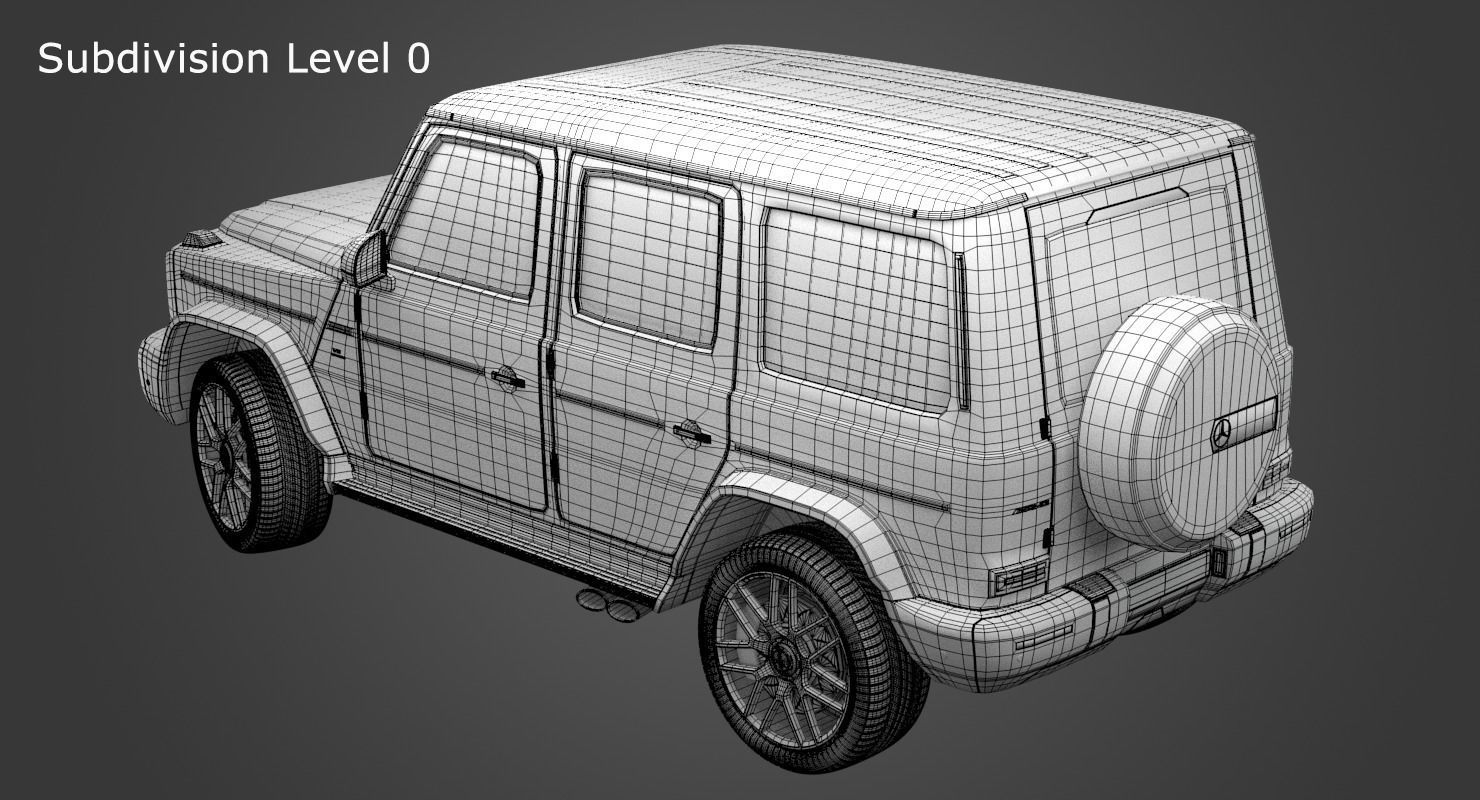 Mercedes-AMG G 63 W464 3D model_12