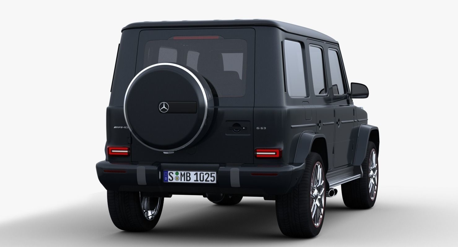 Mercedes-AMG G 63 W464 3D model_2