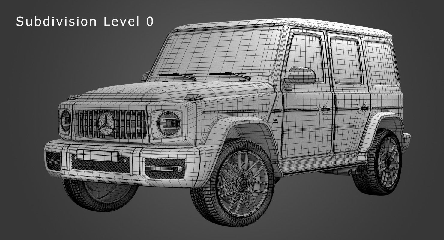 Mercedes-AMG G 63 W464 3D model_8