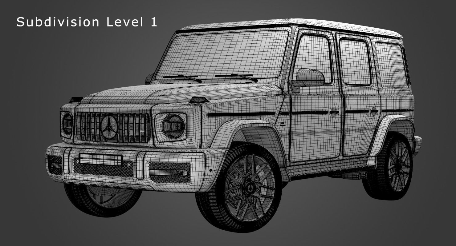 Mercedes-AMG G 63 W464 3D model_9