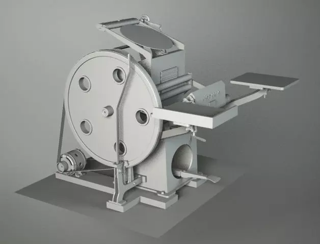 PRINTING 2 paper machine 3D model_0