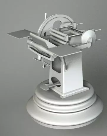 PRINTING paper cutter 3D model_0