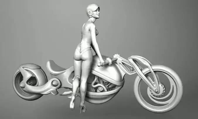 MOTOMOTIVE 3 woman riding motorcycle