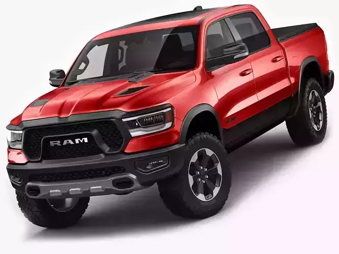 Ram 1500 Rebel 2019 3D model