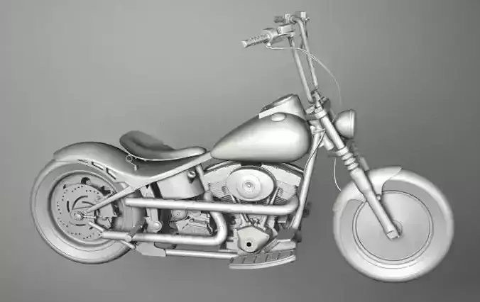 MOTORCYCLE HD 3D model