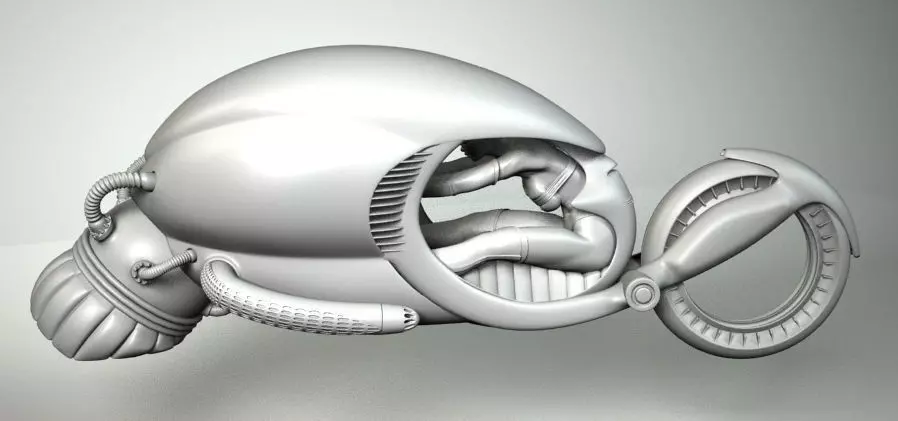 FUTURE MOTORCYCLE 3D model_0