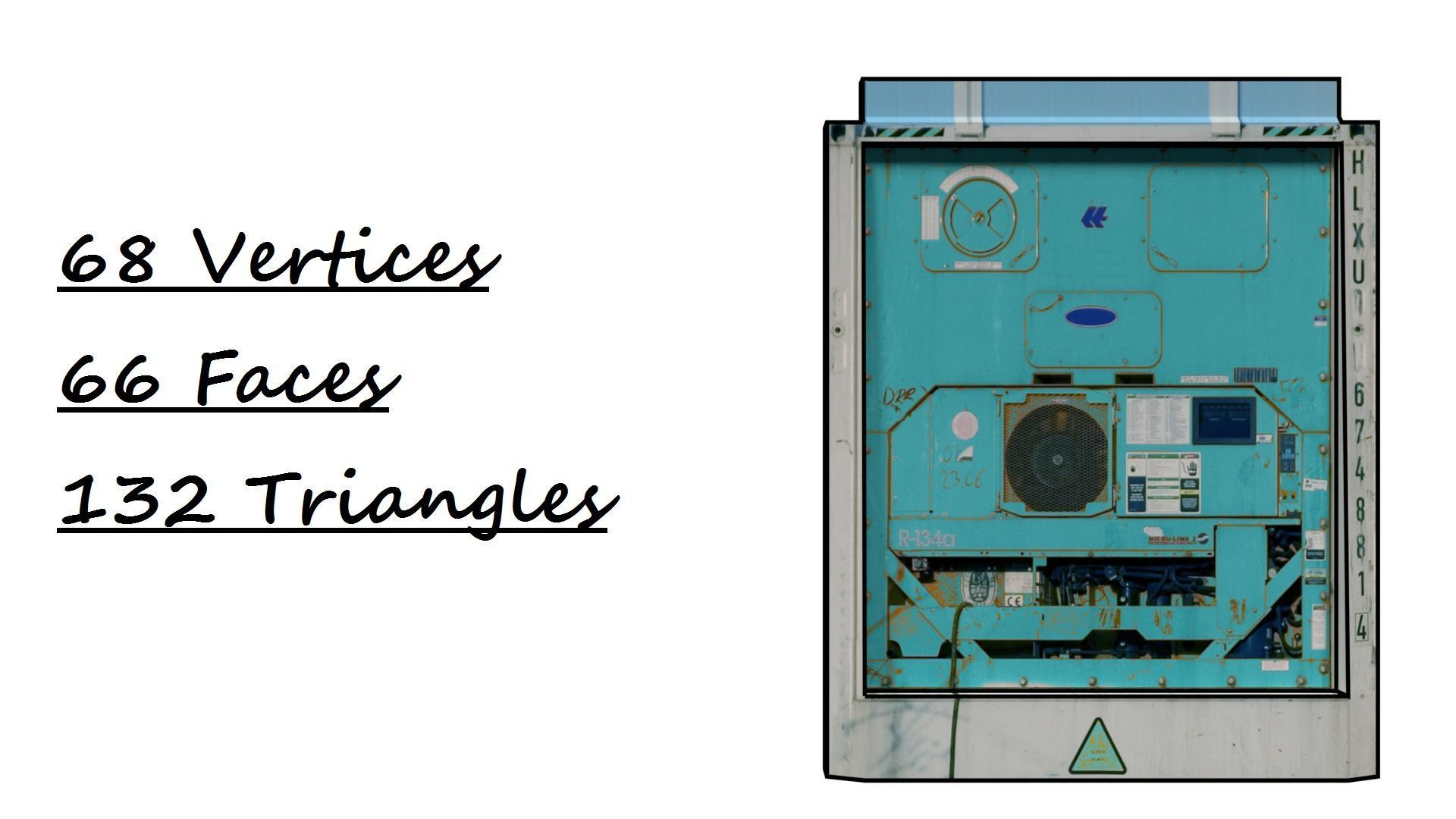 Data Chip Sci Fi Upgrade Module Micro Tech Electric Space Power Low-poly 3D model_3