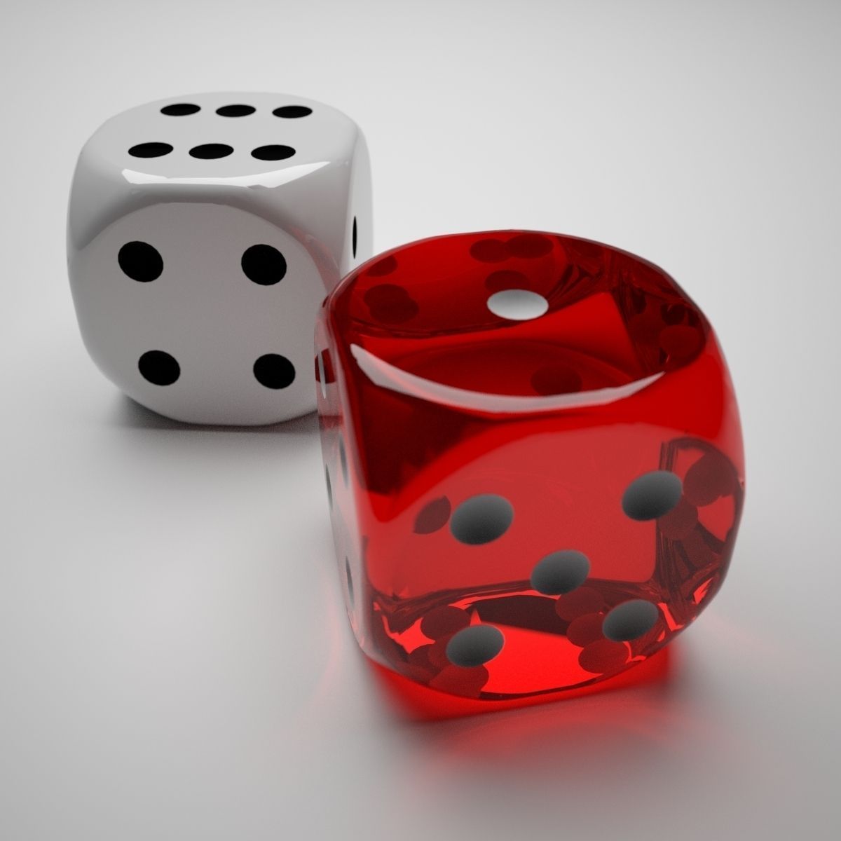 Role Playing Dice - Complete Set - 3D Print Ready 3D model_12