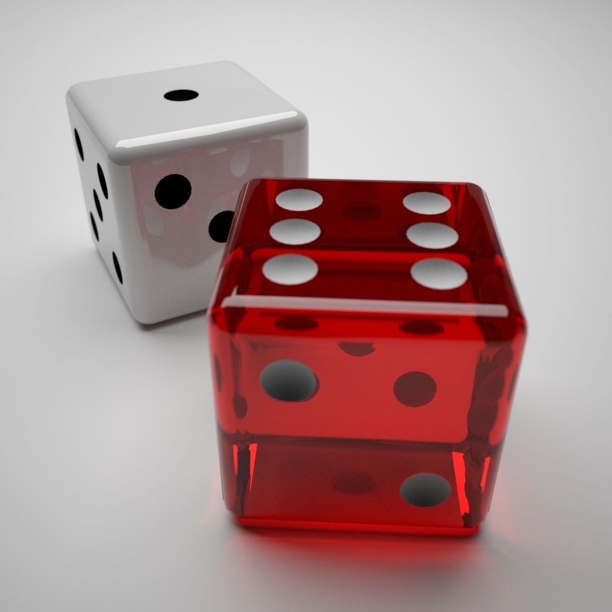 Role Playing Dice - Complete Set - 3D Print Ready 3D model_13