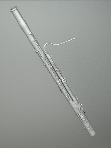 FAGOT clarinet 3D model