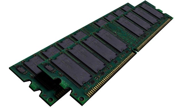 Ram Memory Card Computer Part Tech Machine Storage Data Sci Fi Low-poly 3D model