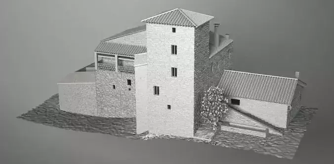 COTTAGE castle 3D model