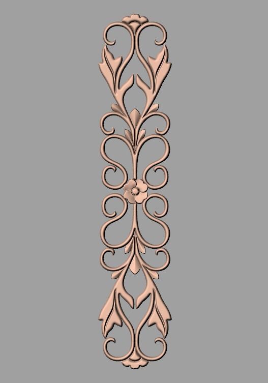 CNC 3D relief design STL format file used for artcam aspire E748 3D model_1