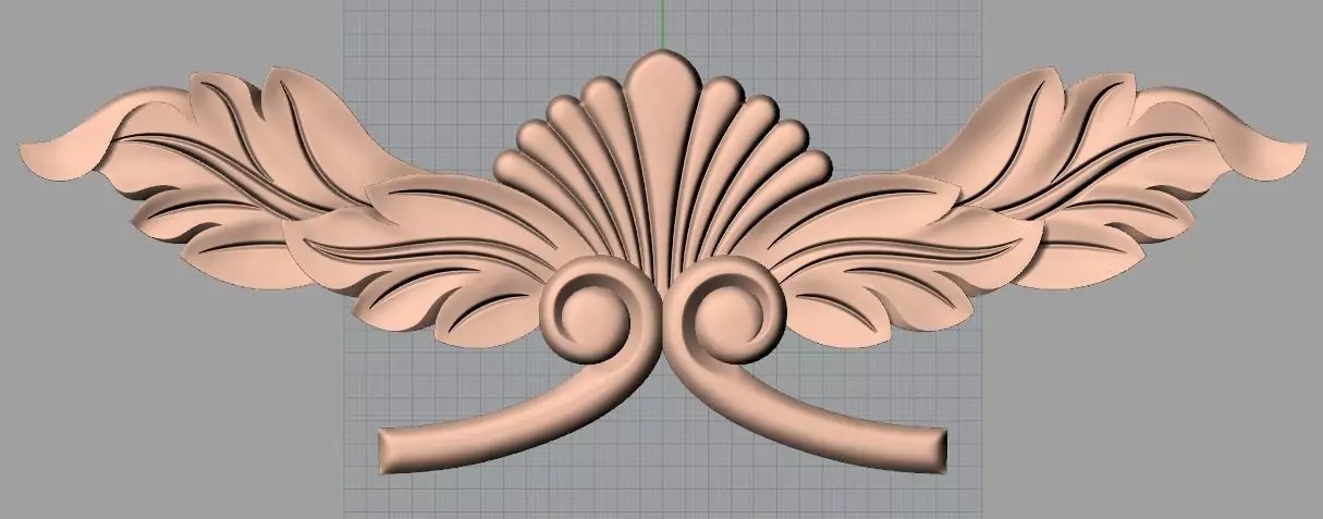 CNC 3D relief design STL format file used for artcam aspire E741 3D model_0
