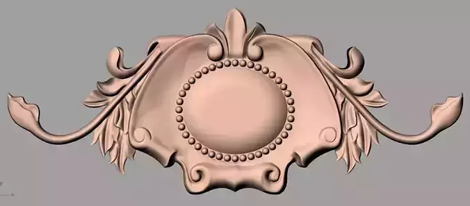 CNC 3D relief design STL format file used for artcam aspire E737