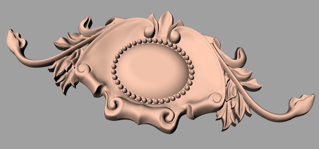 CNC 3D relief design STL format file used for artcam aspire E737 3D model_1