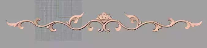 CNC 3D relief design STL format file used for artcam aspire E735 3D model